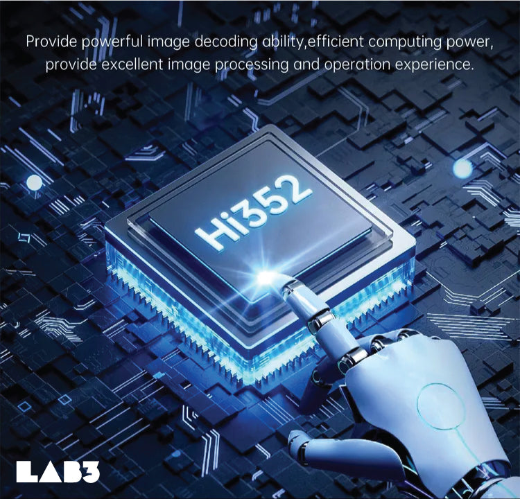 LAB3 Float Pro Projector 4K 4000 lumen Ray Short throw Smart Mini Android Screen Mirror Cinema Mini Projector Beige