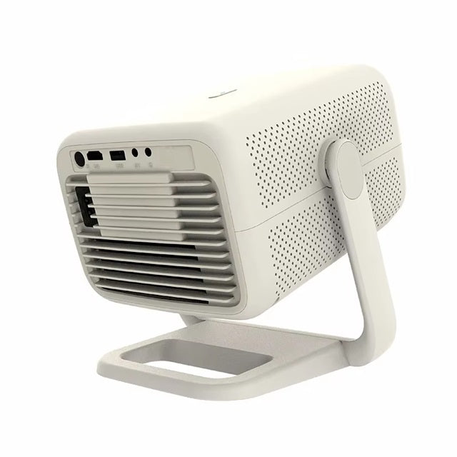 LAB3 Float Pro Projector 4K 4000 lumen Ray Short throw Smart Mini Android Screen Mirror Cinema Mini Projector Beige