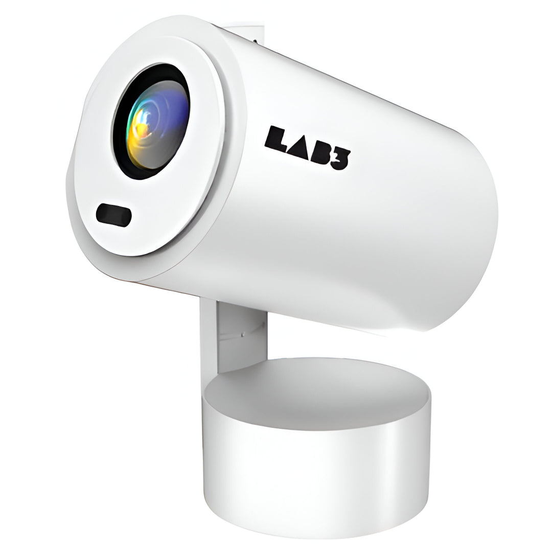 LAB3 OnTheGo Battery Powered Wireless Portable Android Smart 4K Projector Mini Projector