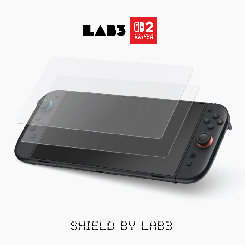 LAB3 Shield Nintendo Switch 2 Tempered Glass Screen Protector